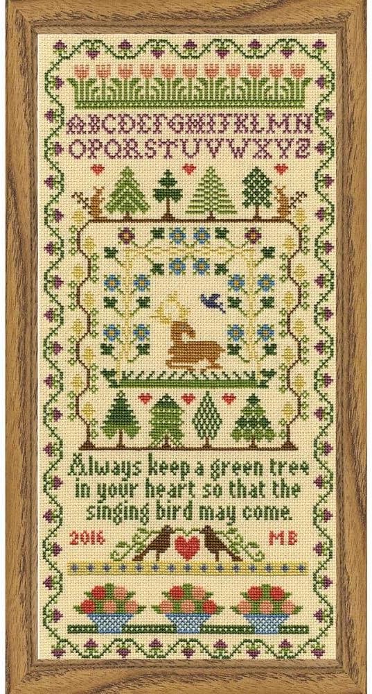 Bothy Threads Cross Stitch Kit - Green Tree