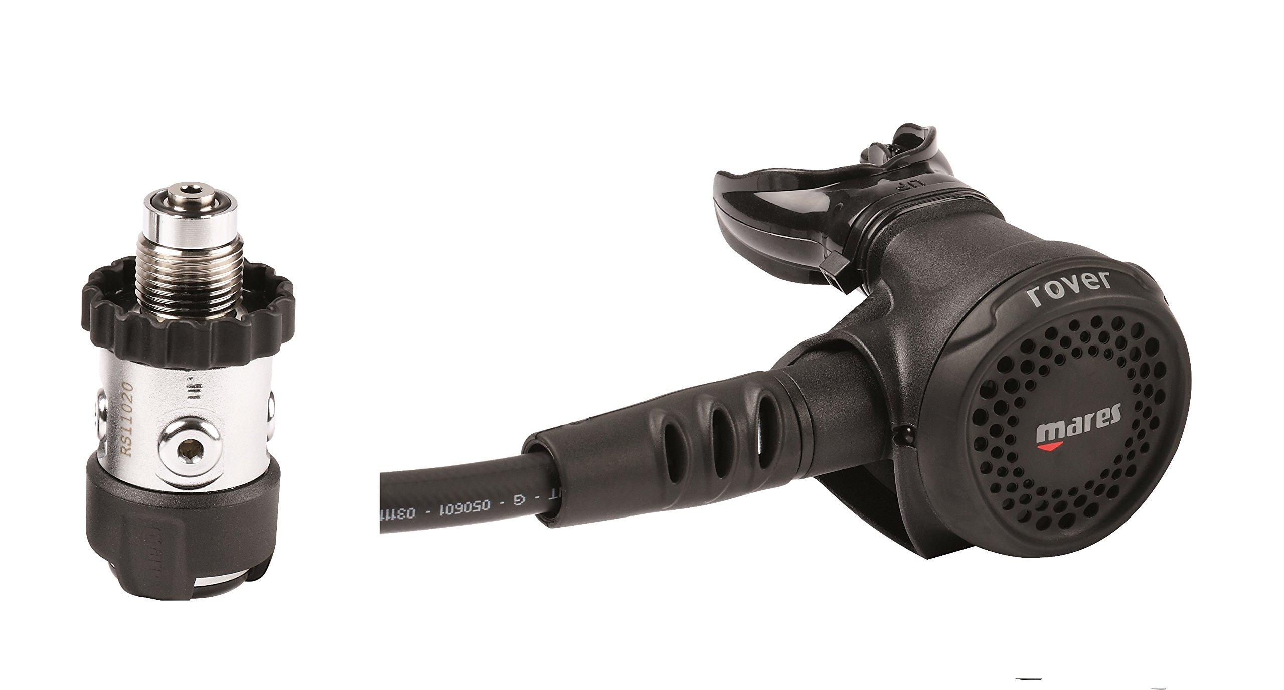 Mares Rover 2S Regulator - Black/Black, Size DIN DIN