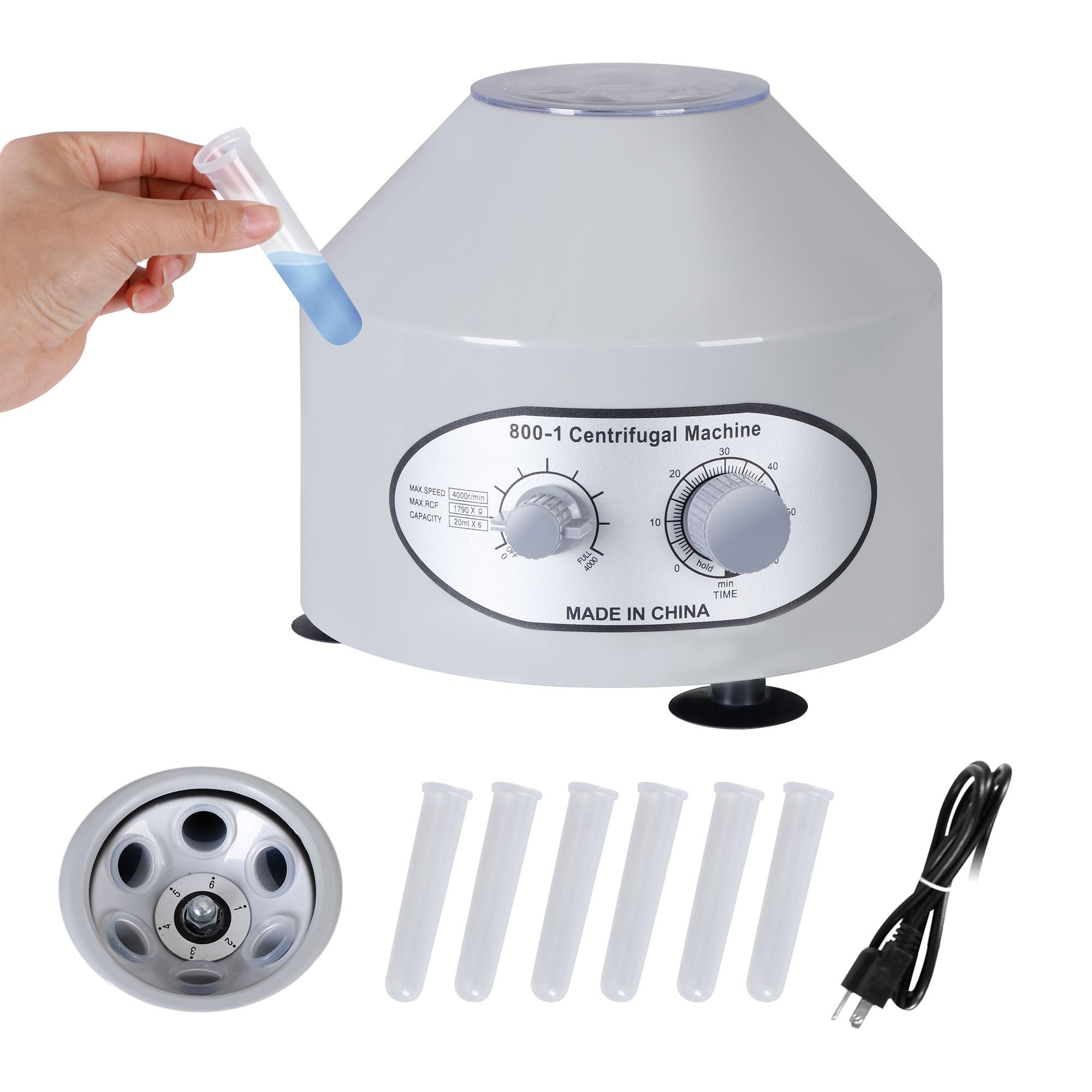 SUPER DEAL Electric Lab Laboratory Centrifuge