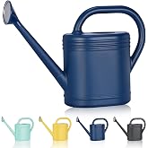 2 Gallon Watering Can for Indoor Plants, Garden Watering Cans for Outdoor Plant House Flower, Modern Plant Watering Can Large Long Spout with Sprinkler Head