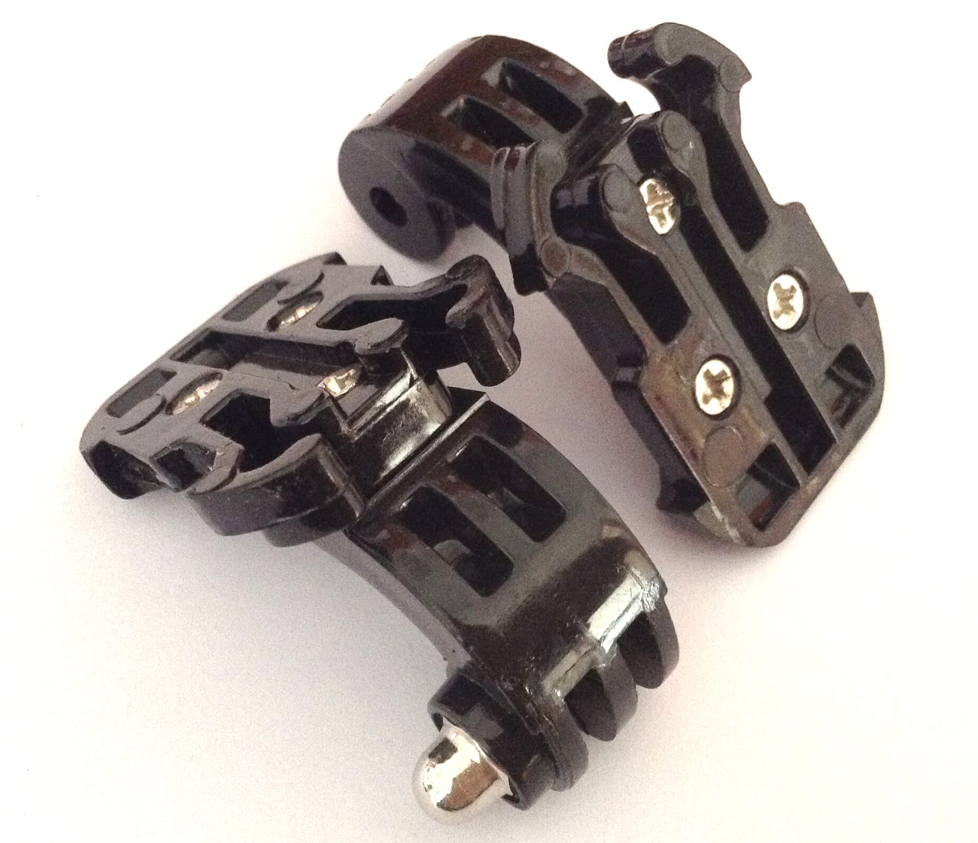 New 2x Camera J-Hook Buckle Helmet-Mounted Chest Strap Snap J Type Base Tripod Adapter Screw For GoPro HD Hero Series Action Photograph Parts Accessories