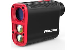 Hanience Golf Rangefinder, 1200 Yards High Precision Professional Laser Range Finder Golfing with Pinsensor, Speed, Slope Compensation