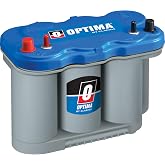 OPTIMA&reg; Batteries D27M BLUETOP&reg; Boat and RV Dual Purpose Sealed AGM Battery | High Performance Deep Cycle and Starting Battery, 800 CCA, Dual Terminal, Maintenance Free, Versatile Mounting