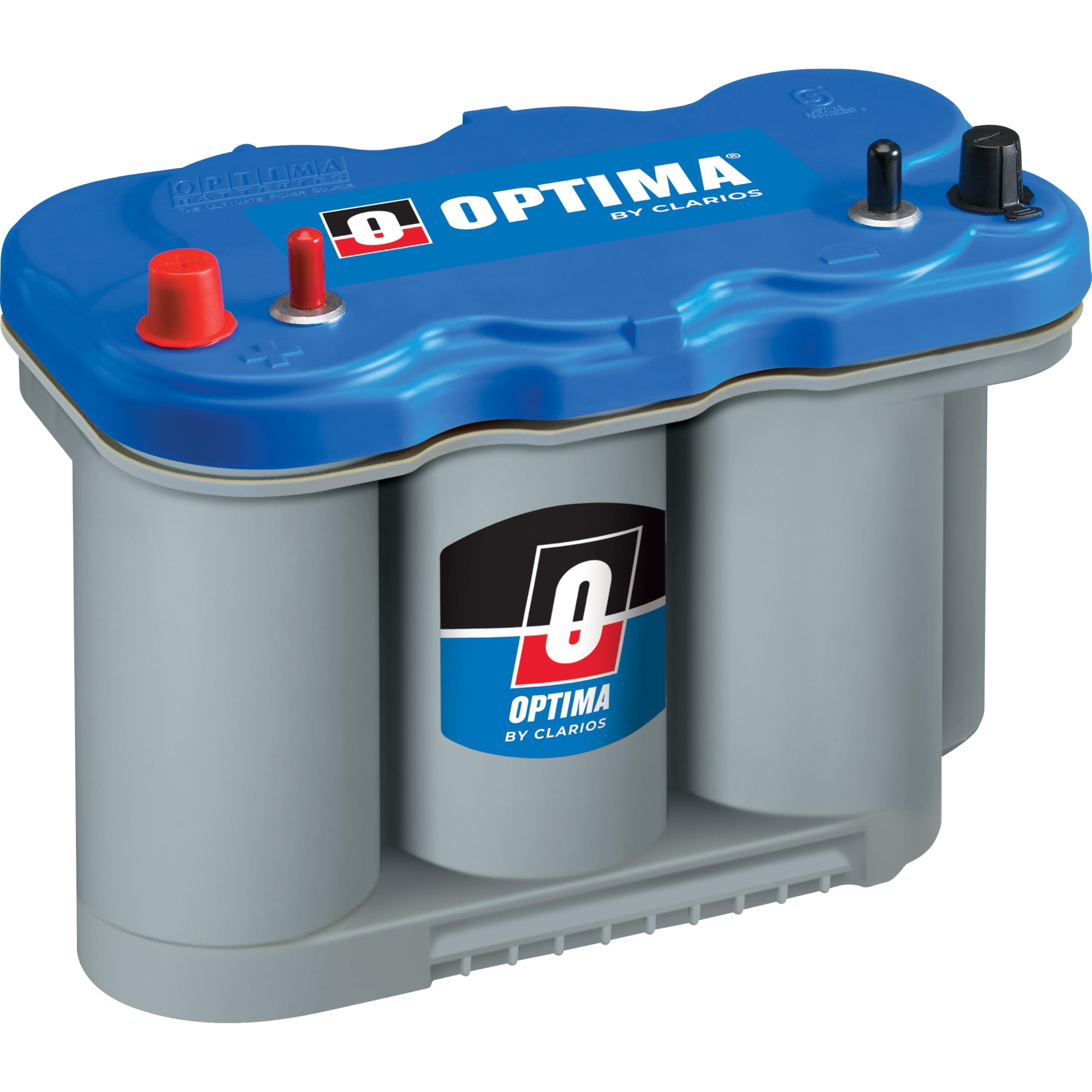 Photo 1 of OPTIMA Batteries High Performance D27M BlueTop Dual Purpose Deep Cycle and Starting Sealed AGM Boat and RV Battery, 800 CCA, Dual Terminal, Maintenance Free, Versitile Mounting