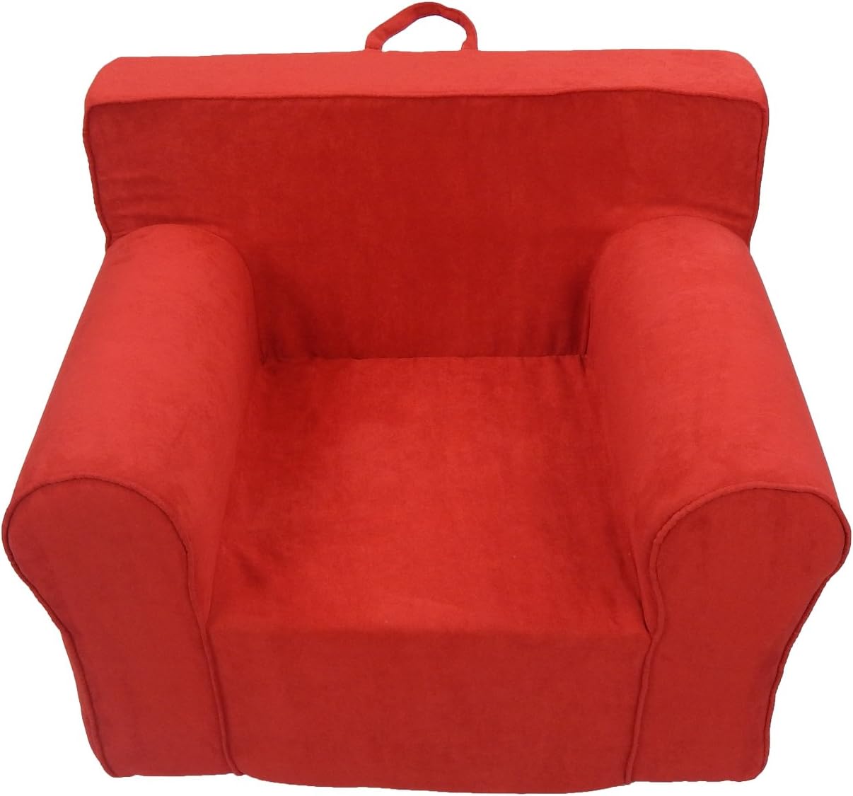 Fun Furnishings The Ultimate Kid's Chair, Red Micro