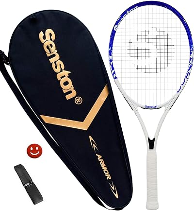 Senston Tennis Racket 27 Inch Adult Mid+ Head 96-100 in2 4-1/4 grip