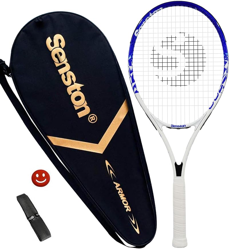 Senston Tennis Racket 27 Inch Adult Mid+ Head 96-100 in2 4-1/4 grip