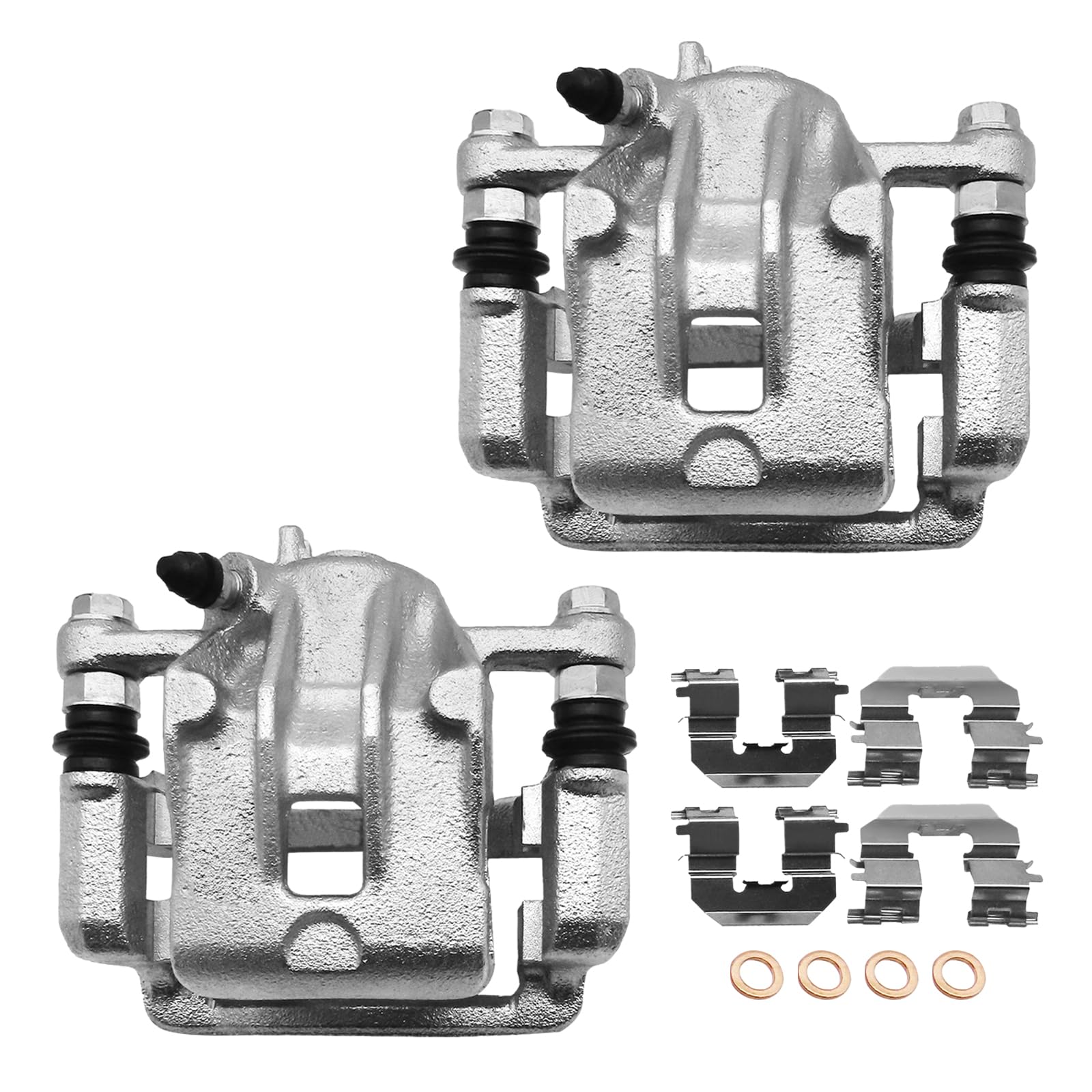 Photo 1 of Anpulsero Rear Dics Brake Caliper Assembly with Bracket Compatible with 2008-2010 Hyundai Sonata | Rear Brake Caliper Driver and Passenger Side | Brake Calipers for 19-B3413A & 19-B3412A| Perfect Fit
