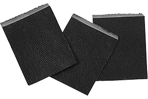 INOOMP 3 Pieces Violin Bow Skin Sleeves Replacement Goat Leather Violin Bow Wraps Comfortable Grip Accessories for Music Inst