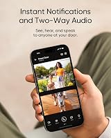 eufy Security Video Doorbell E340 Dual Cameras 2K HD Wireless Battery/Wired view 3