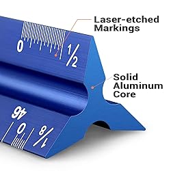 12" Architectural Scale Ruler Aluminum Architect