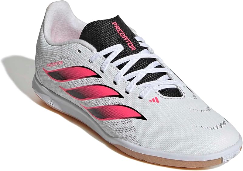 Unisex niños Predator Club Sala Indoor Football Shoes Kids Shoes, FTWR Branco/Solar Turbo/Core Preto, 35 1/2 EU — foto 3 de 7