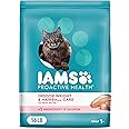 IAMS Proactive Health Adult Indoor Weight & Hairball Care Dry Cat Food with Salmon, 16 lb. Bag