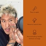 Menaji HDPV Anti-Shine Powder, Medium Skin Tone, Mens Mattifying Makeup view 3