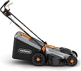 VonHaus 1600W Electric Lawn Mower 42L Bag 380mm Width 10m Cable view 8