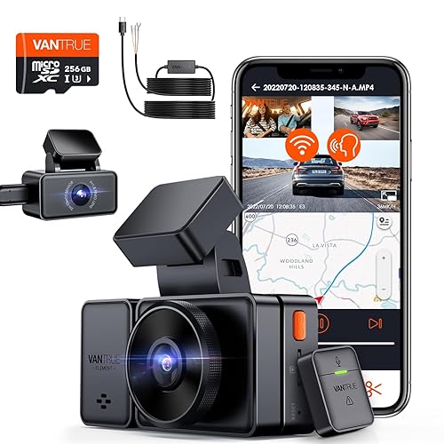 Bundle: Vantrue E3 Dash Cam+Type C Hardwire Kit+256GB SD Card