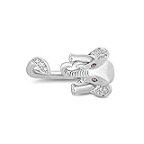 Jewelili Hallmark Fine Jewelry Sterling Silver 1/10