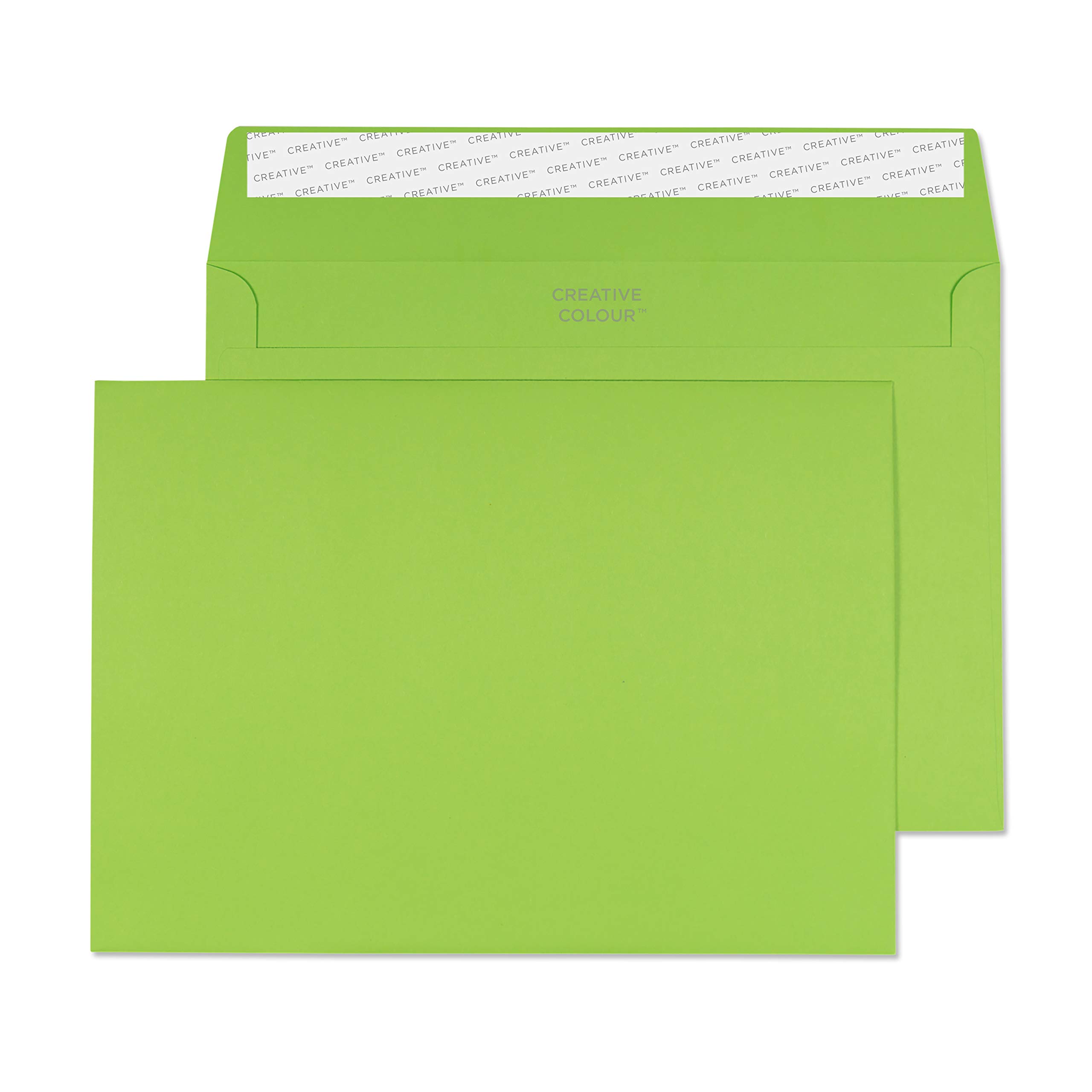 Blake Creative Colour C5 162 x 229 mm 120 gsm Peel & Seal Wallet Envelopes (307) Lime Green - Pack of 500 — image 1