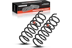 A-Premium 2PCS Rear Suspension Coil Spring Set Compatible with BMW F10 Series 535d xDrive 2014 2015 2016, Driver and Passenge