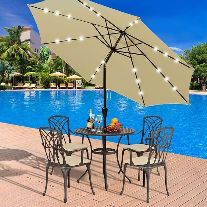 Lebensdekoration Sonnenschirm Sonnenschirm Sonnenschirm 2,7 m Garten