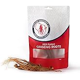 Dairyland Management LLC Red Panax Ginseng Root - 4 oz Pack of Korean Panax Ginseng Root - Authentic Panax Ginseng - Non-GMO, Gluten Free Ginseng Root - Ideal for Use in Soup, Tea