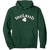 Ireland Shamrock Pullover Hoodie