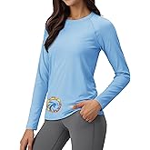 Cavva Thermal Shirts for Women Long Sleeve Lightweight Tops Base Layer Soft Fleece Crew Neck Underwear Cold Weather