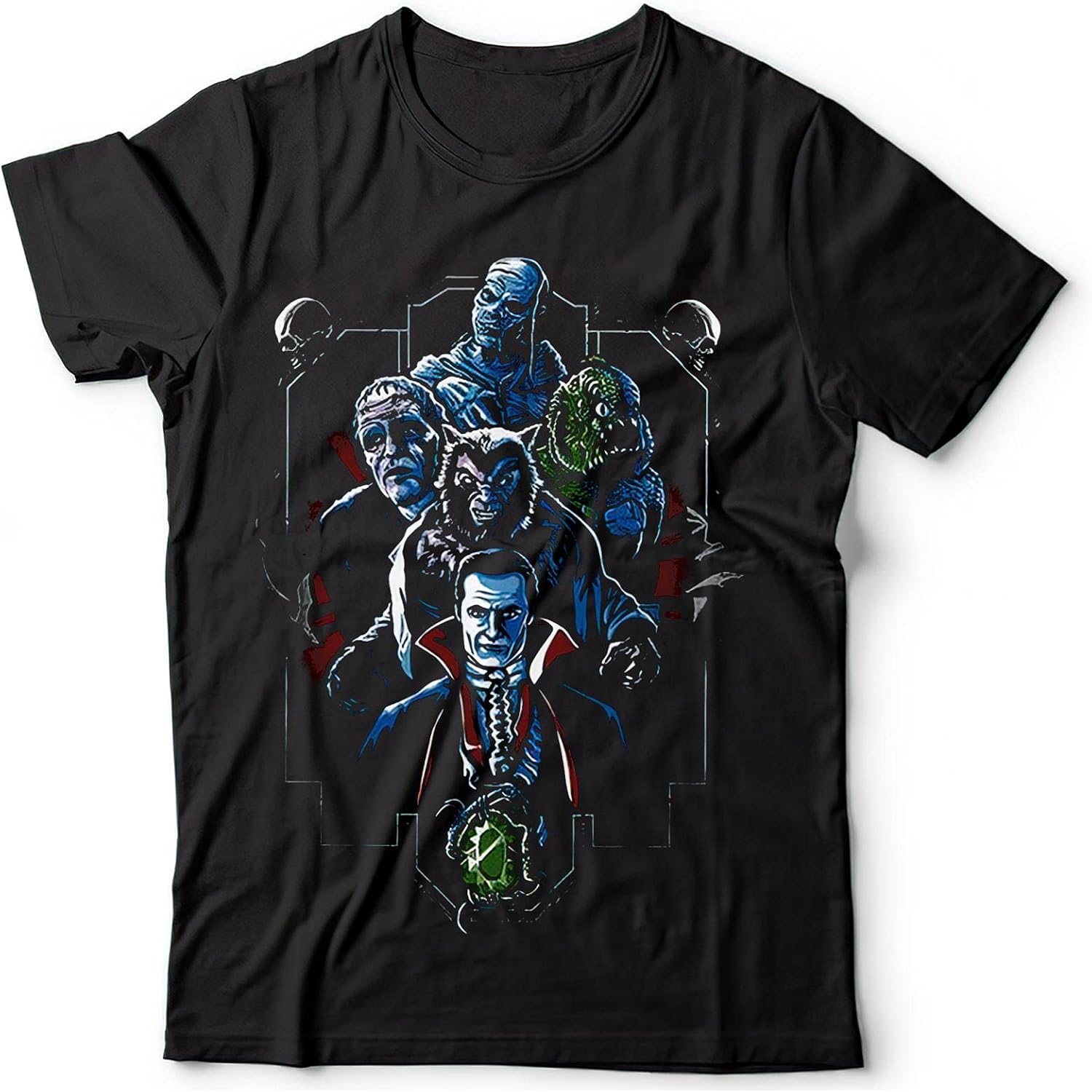 Amazon.com: The Mummy Shirt Dracula Frankenstein T-Shirt Vintage Horror Movie Tee Gift VS225526 