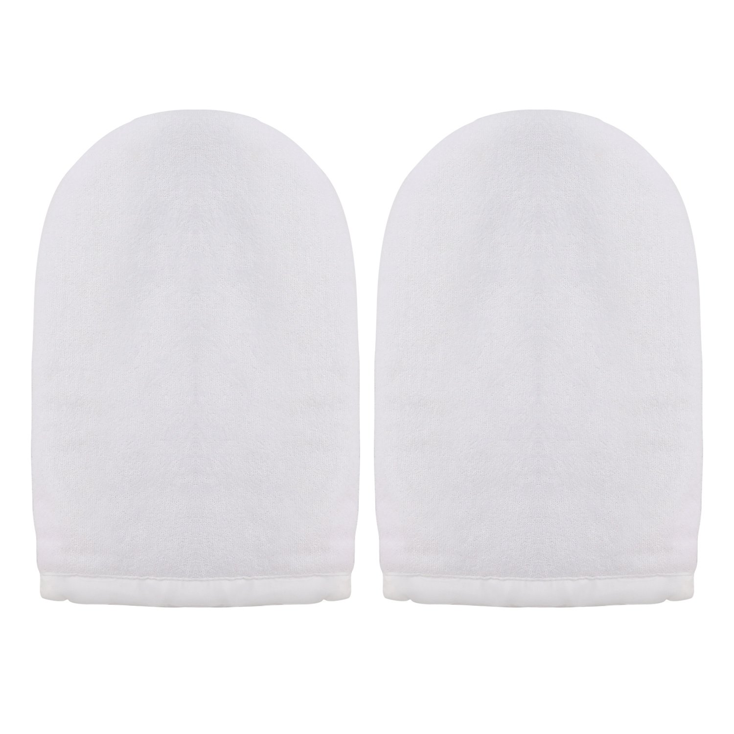 Paraffin Wax Mitts, Segbeauty Paraffin Bath Treatment Terry Cloth Gloves for Hand & Feet, Insulated Mitt for Heat Therapy Spa, Therabath, Great for Paraffin Wax Machine- White : Beauty