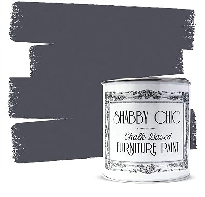Shabby Chic Chalk Based Furniture Paint Anthracite 2.5 L
