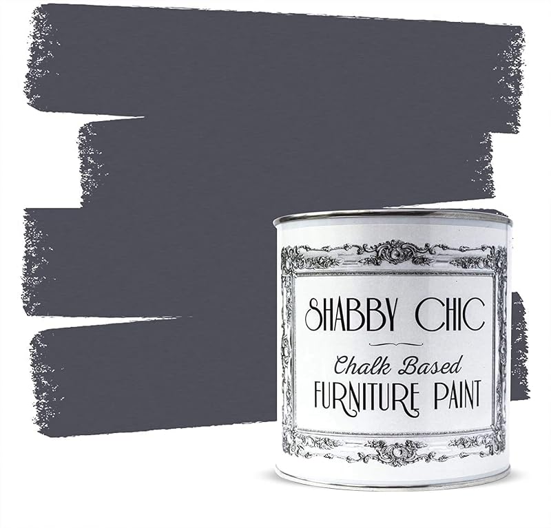 Shabby Chic Chalk Based Furniture Paint Anthracite 2.5 L
