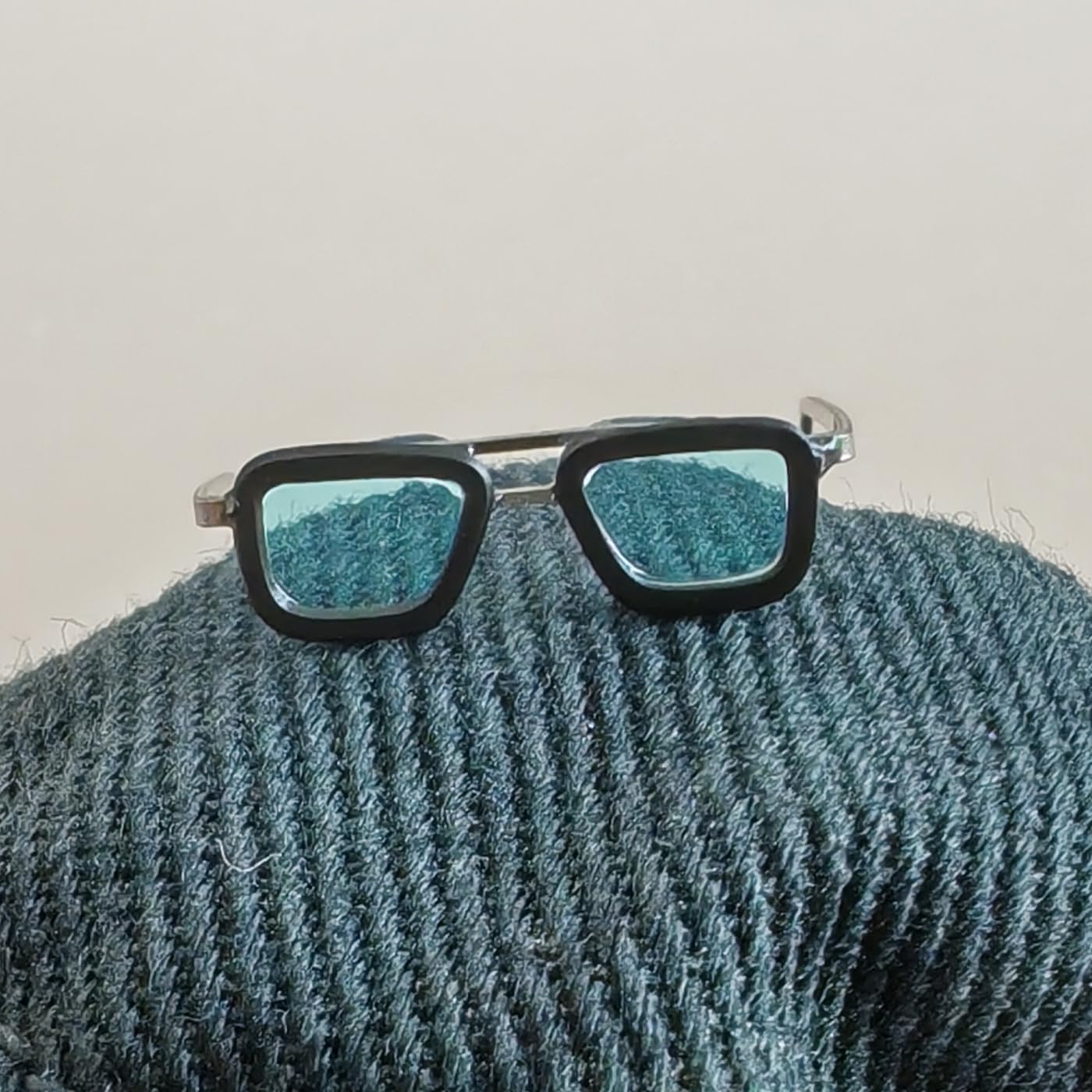 Photo 1 of SSbeauty M 1/12 Scale Figure Eyeglasses Sunglasses for 6inch Male Action Figure Body Doll (Blue)