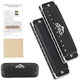 EastRock Harmonica, Blues Harmonica Mouth Organ 10