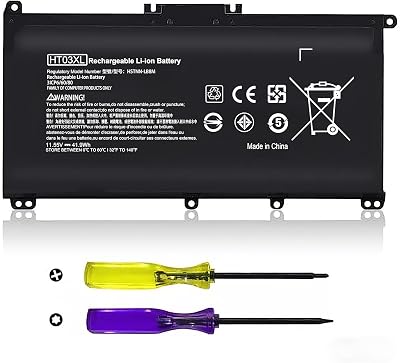Muybienz HT03XL Laptop Battery for HP Pavilion 14 15 17 250 255 G7 L11119-855