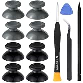 Ikpek 8 Pcs Replacement Thumbsticks for Xbox 360 Controller, Plastic Thumb Stick Joystick Grip Replacement for Xbox 360 Controller Accessories