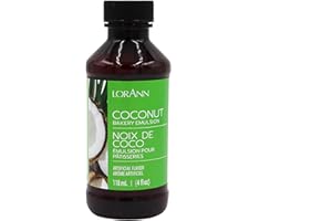 LORANN OILS LorAnn Coconut Bakery Emulsion, 4 ounce bottle
