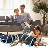Bemodst S-Type Cat Tunnel 2/3/4/5 Way Collapsible Interactive Maze view 3
