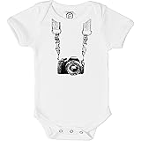 The Spunky Stork Baby Girls Boys Photographer Organic Newborn Camera Bodysuit