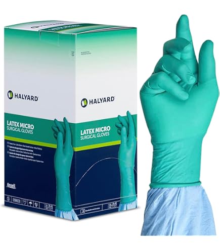 Amazon.com: HALYARD Surgical Gloves Latex Micro Sterile
