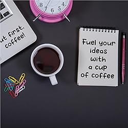 1180 Pcs Letter & Number Stickers – 10 Sheets 0.5