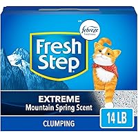 Fresh Step Scented Litter with The Power of Febreze, Clumping Cat Litter