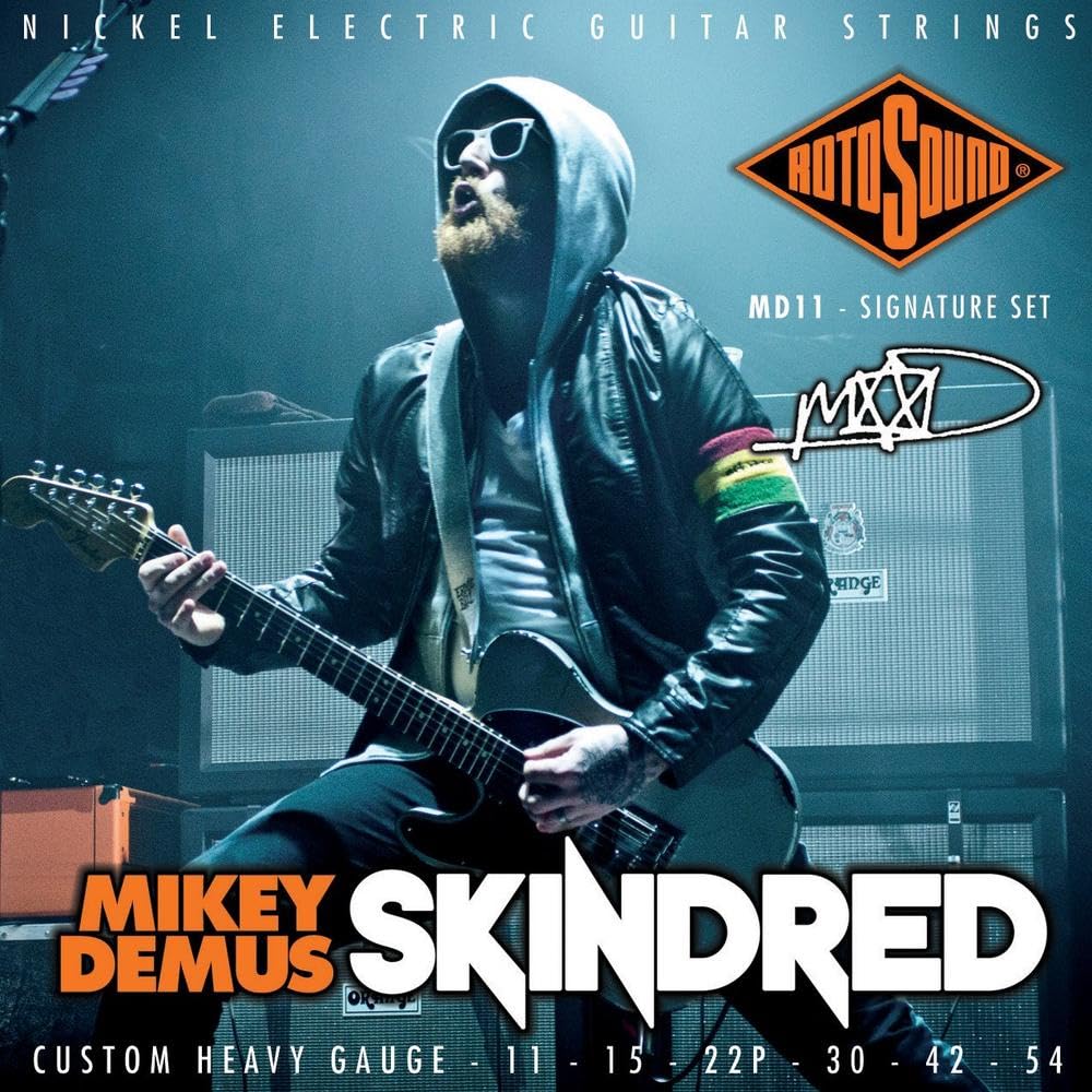 Rotosound E‑Guitar Strings Signature set MD10 MIKEY DEMUS SIGNATURE Custom 10‑54