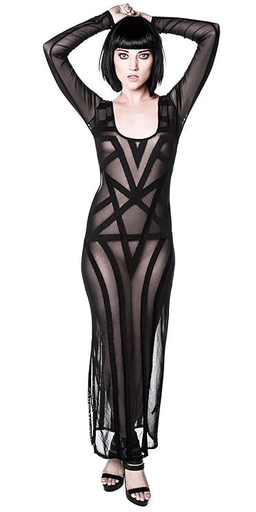 Killstar Maxi Kleid Zandra Mesh Maxi Dress