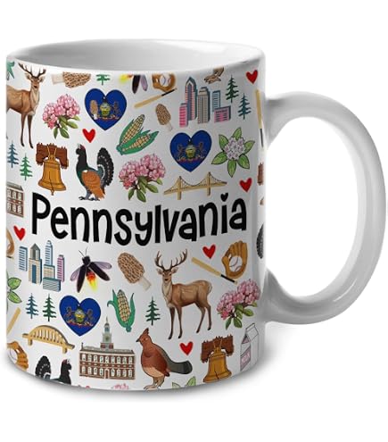 Amazon.com: Andaz Press 11oz. US State Coffee Mug Gift, Aqua Blue  Watercolor, Rhode Island, 1-Pack : Home & Kitchen