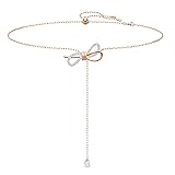SWAROVSKI Lifelong Bow Pendant, Women's White