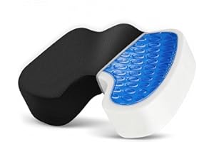 Chair Cushion, Memory Foam Seat Cushion with Large Non-Slip Washable Cover Suitable for Gaming Chairs, car Seats, and Compute