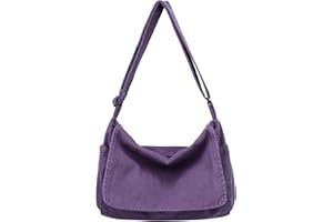 BEFUNIRISE Canvas Messenger Bag for Women Men Vintage Satchel Bag Aesthetic Crossbody Shoulder Bag Casual Sling Bag