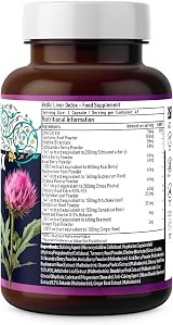 Vedic Essentials Vedic Liver Complex High Strength 13 Natural Ingredients Vegan view 5