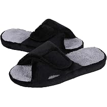 Indoor Slippers Open Toe House Shoes 