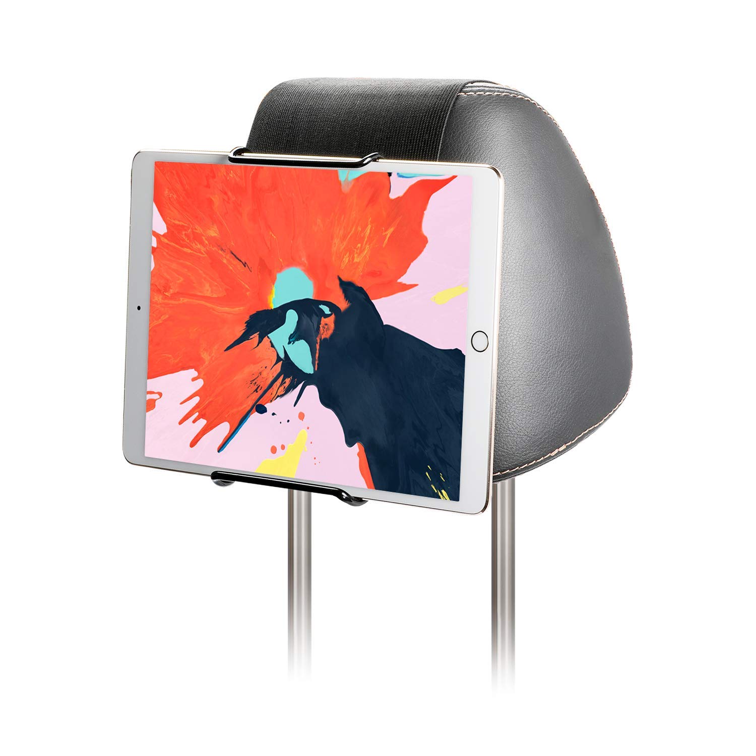 Hikig Car Tablet Holder, Car Headrest Mount for All 7~12 Inch Tablets, iPad, iPad mini, iPad Air - Black